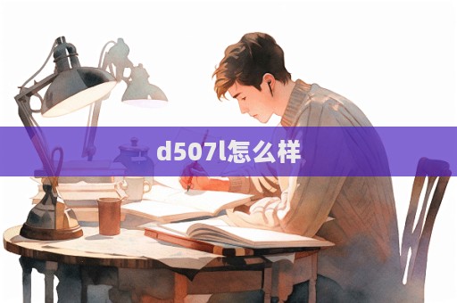 d507l怎么樣