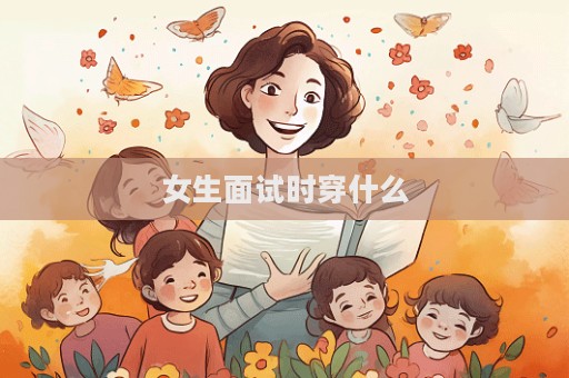 女生面試時穿什么  第1張