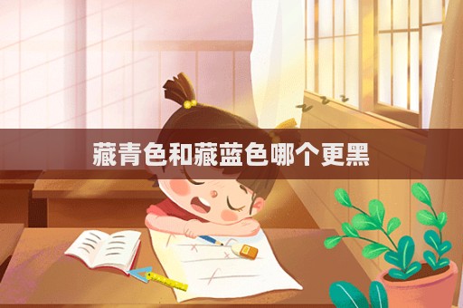 藏青色和藏藍色哪個更黑