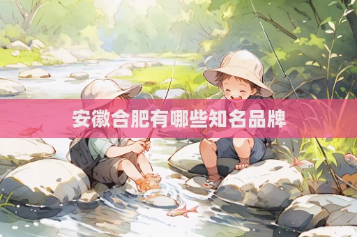 安徽合肥有哪些知名品牌