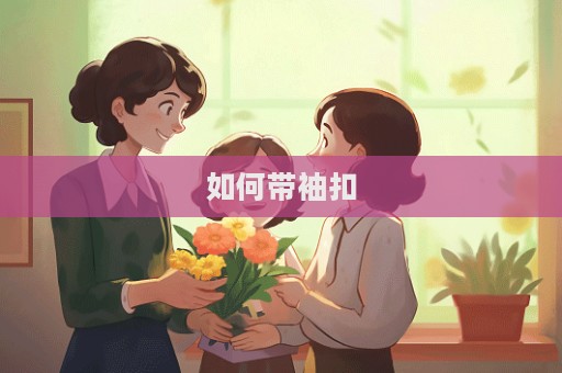 如何帶袖扣