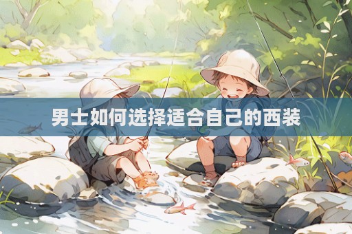 男士如何選擇適合自己的西裝