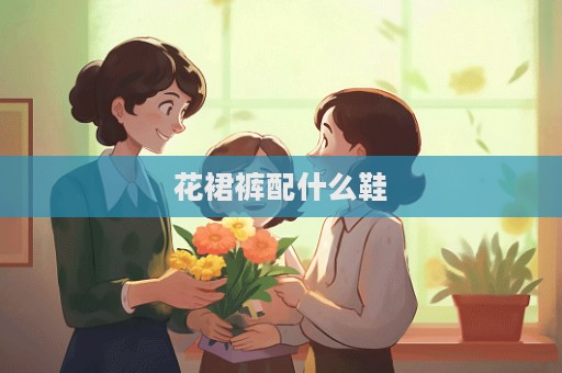 花裙褲配什么鞋