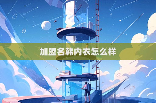 加盟名韓內衣怎么樣