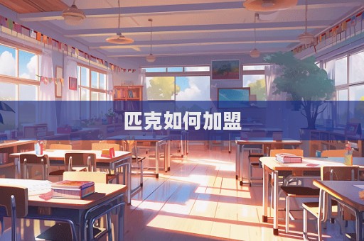 匹克如何加盟