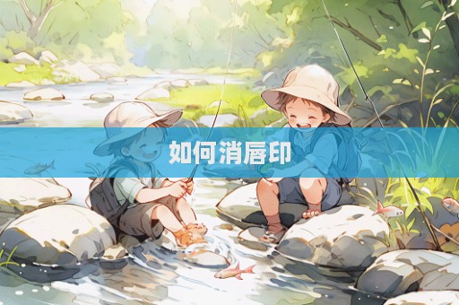 如何消唇印