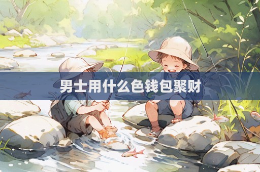 男士用什么色錢包聚財