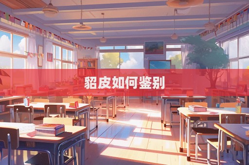 貂皮如何鑒別