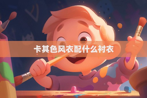 卡其色風衣配什么襯衣
