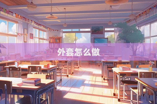 外套怎么做
