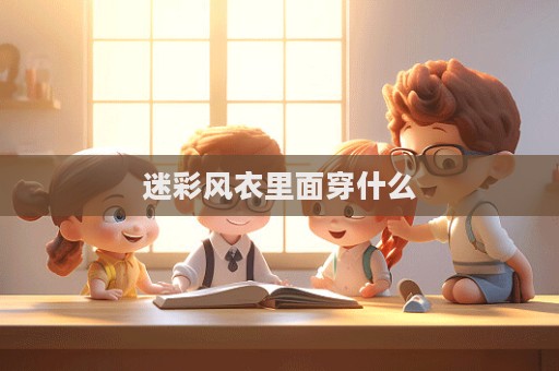 迷彩風衣里面穿什么