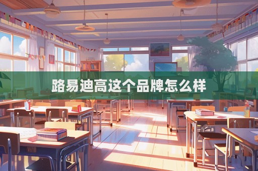 路易迪高這個品牌怎么樣