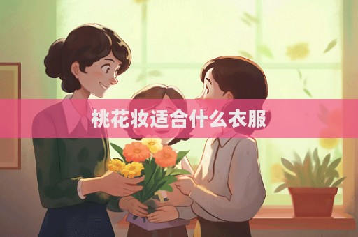 桃花妝適合什么衣服