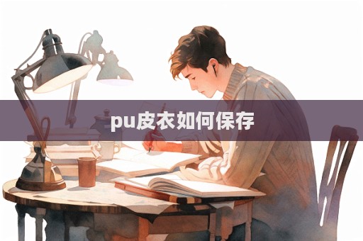 pu皮衣如何保存