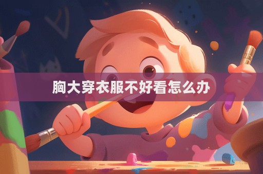 胸大穿衣服不好看怎么辦