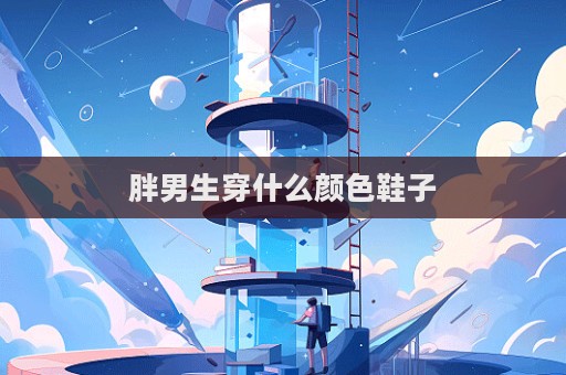 胖男生穿什么顏色鞋子