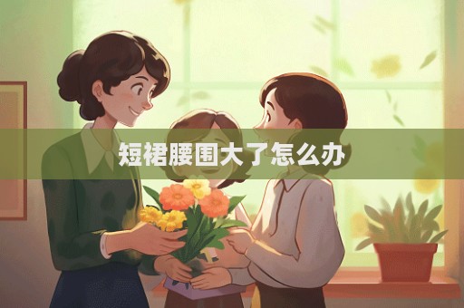 短裙腰圍大了怎么辦