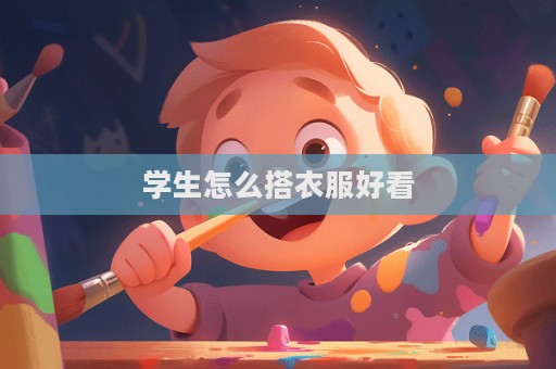 學(xué)生怎么搭衣服好看