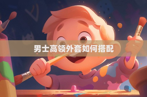 男士高領外套如何搭配