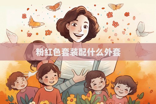 粉紅色套裝配什么外套