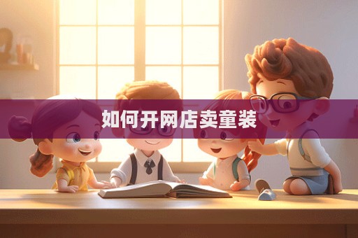 如何開網(wǎng)店賣童裝