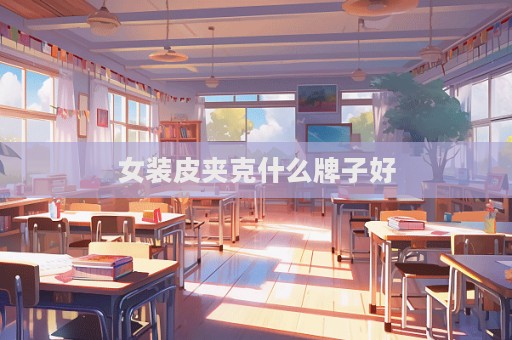 女裝皮夾克什么牌子好