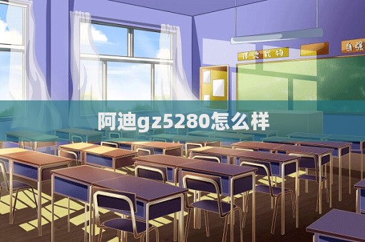 阿迪gz5280怎么樣