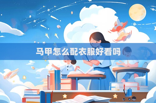 馬甲怎么配衣服好看嗎
