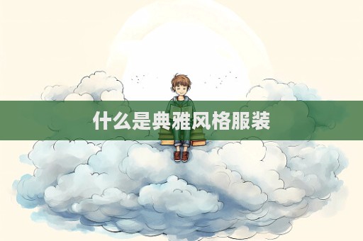 什么是典雅風格服裝