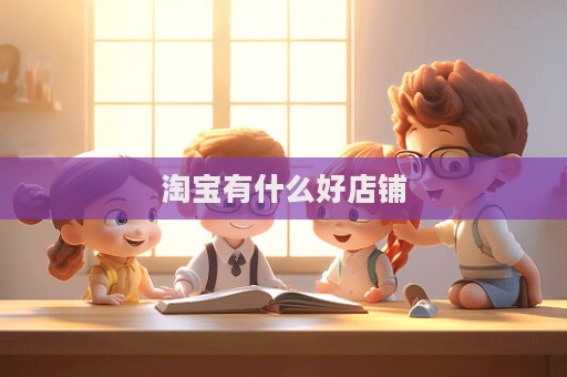 淘寶有什么好店鋪