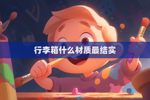 行李箱什么材質最結實