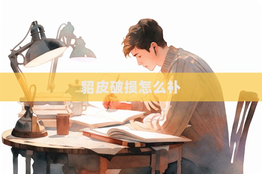 貂皮破損怎么補