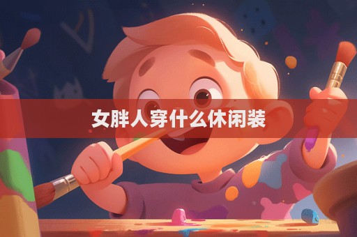 女胖人穿什么休閑裝