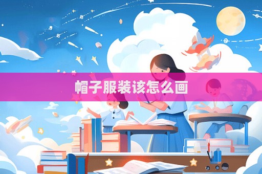 帽子服裝該怎么畫