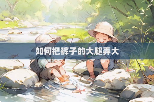 如何把褲子的大腿弄大