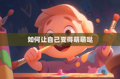 如何讓自己變得萌萌噠  第1張