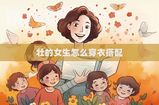 壯的女生怎么穿衣搭配
