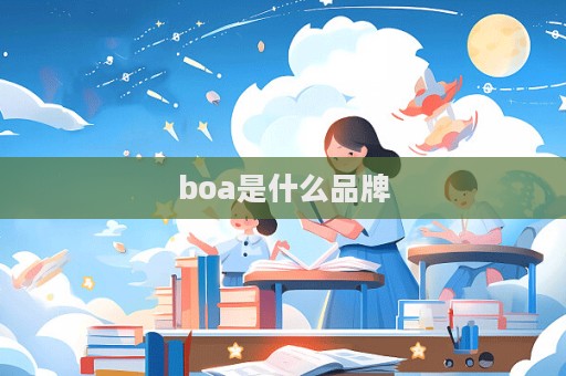boa是什么品牌