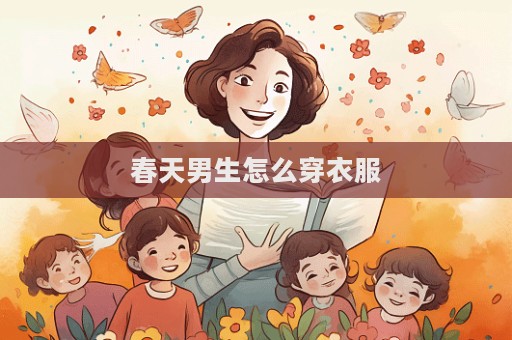春天男生怎么穿衣服
