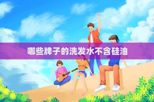 哪些牌子的洗發水不含硅油
