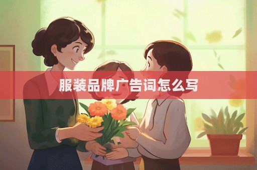 服裝品牌廣告詞怎么寫(xiě)
