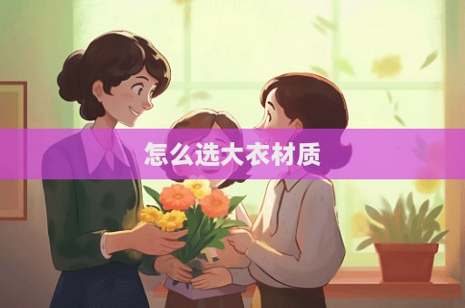 怎么選大衣材質
