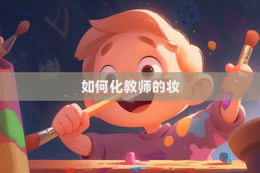 如何化教師的妝