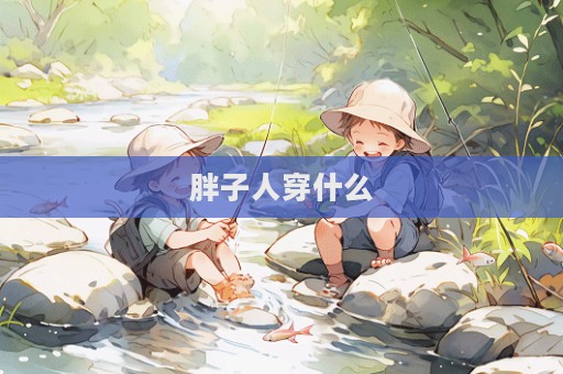 胖子人穿什么