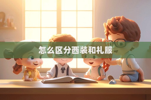 怎么區分西裝和禮服