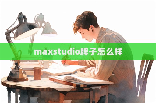 maxstudio牌子怎么樣
